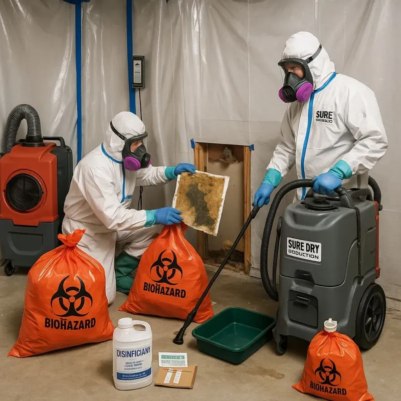 Contaminated Water Handling Protocols process in Windom, MN